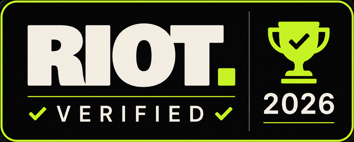 RIOT Verified badge — Premier HVAC Services